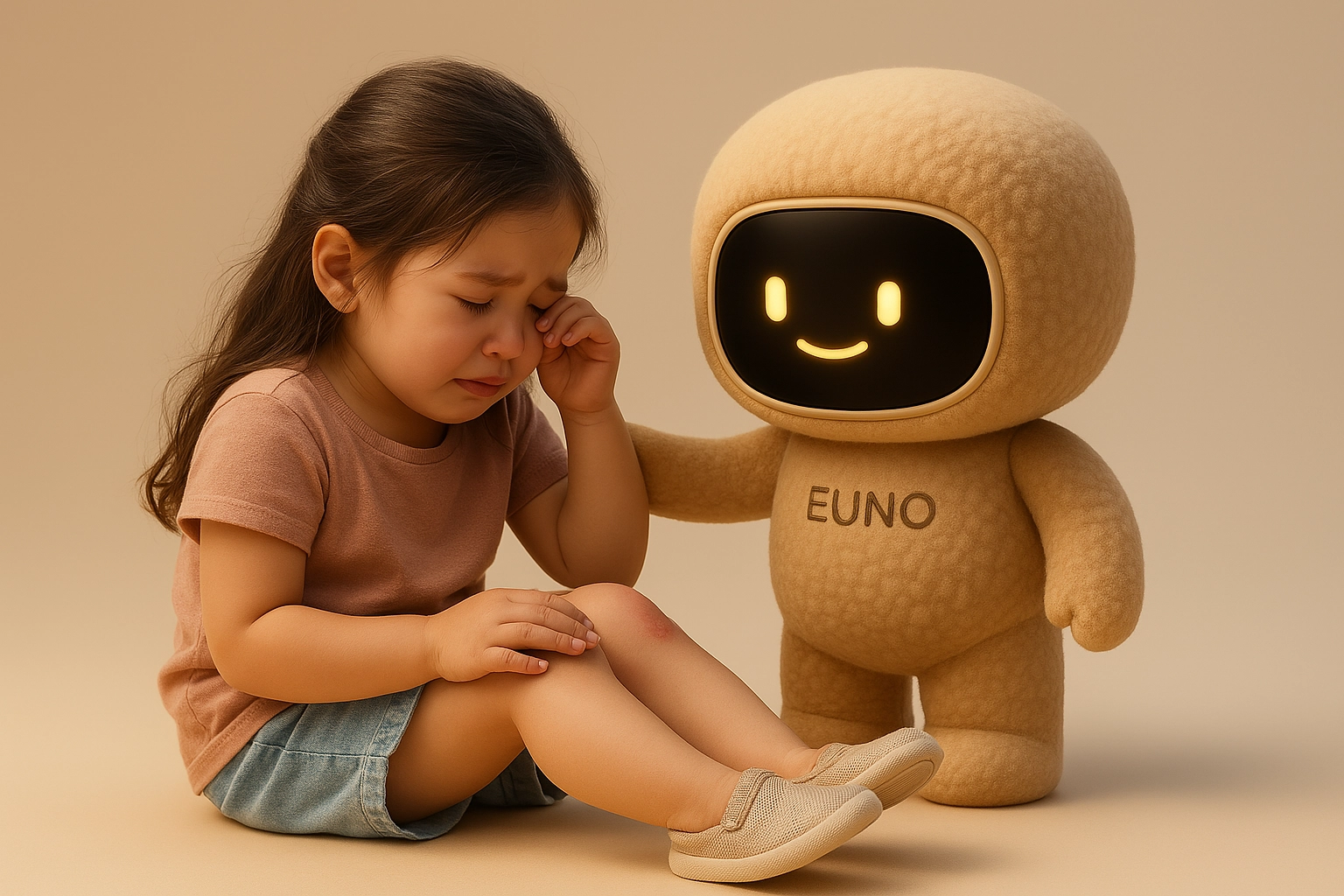 interaction enfant et robot Euno